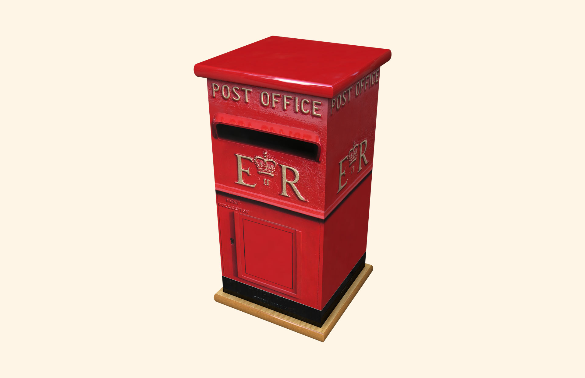 Post Box tall adult ashes casket